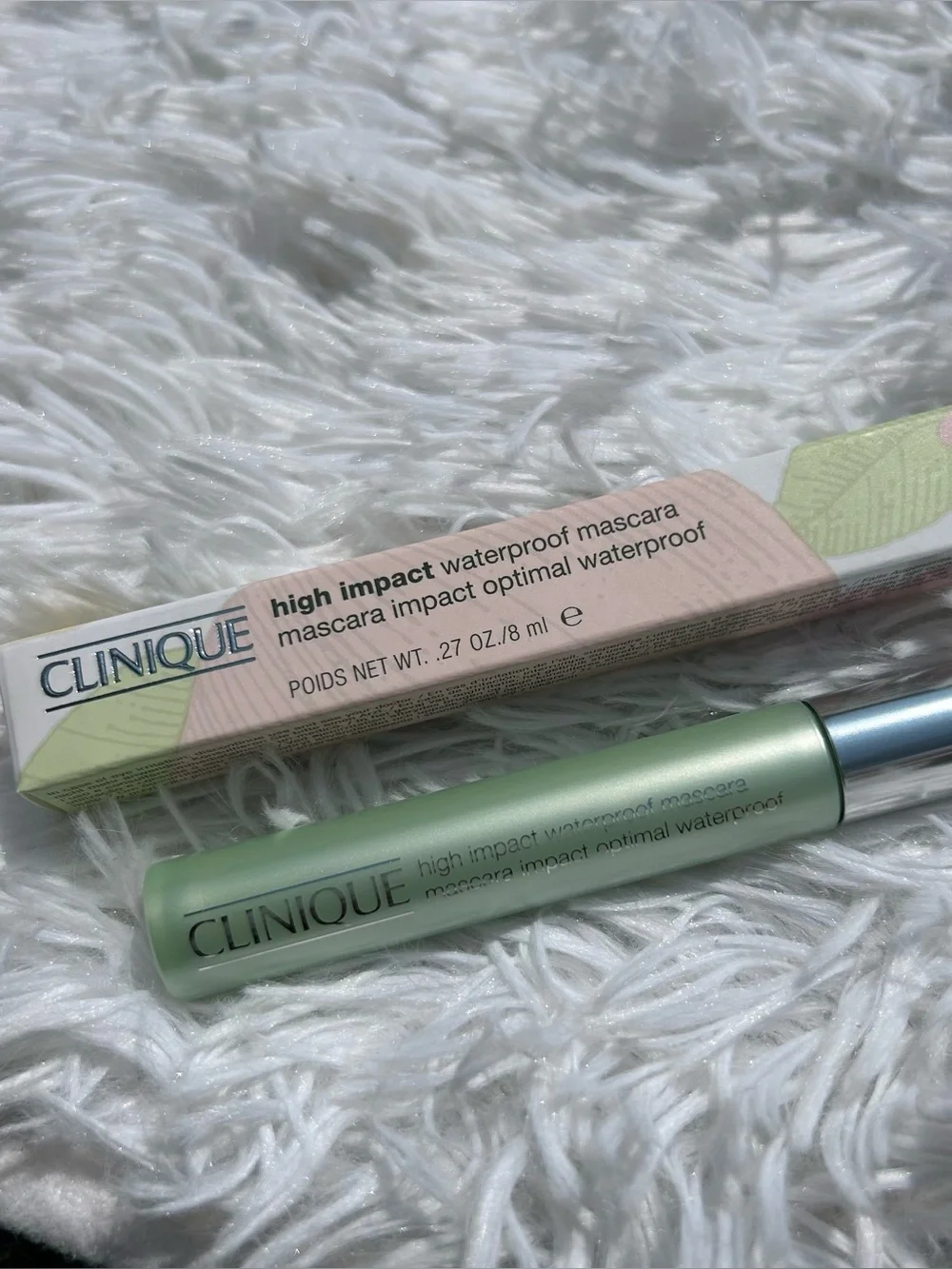 Clinique High Impact Waterproof Mascara - 01 Black - Full Size NEW